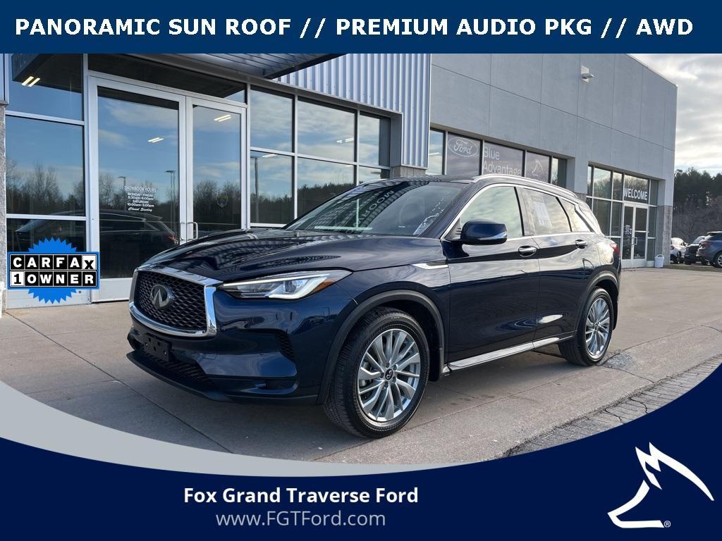 used 2023 INFINITI QX50 car, priced at $34,038
