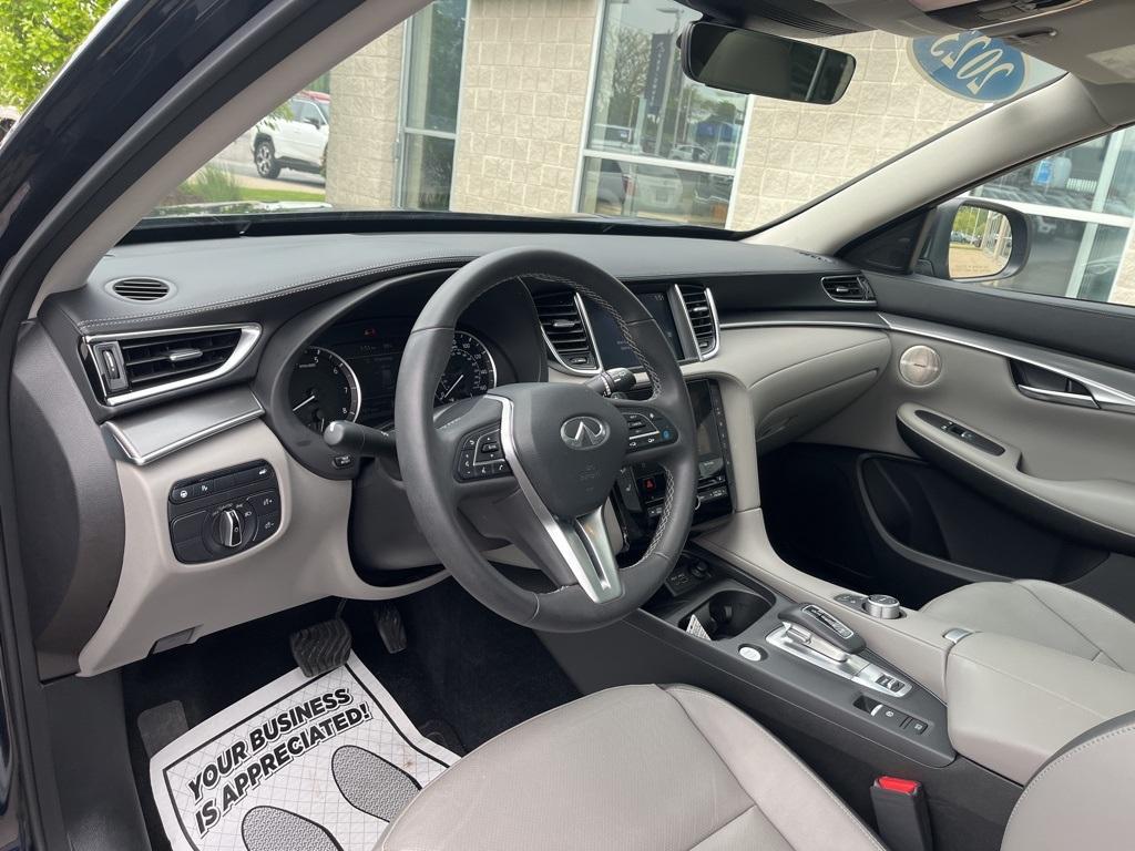 used 2023 INFINITI QX50 car, priced at $32,404