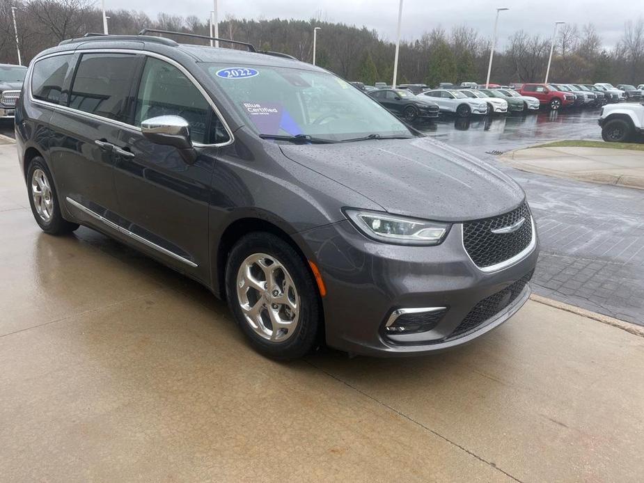 used 2022 Chrysler Pacifica car, priced at $28,184