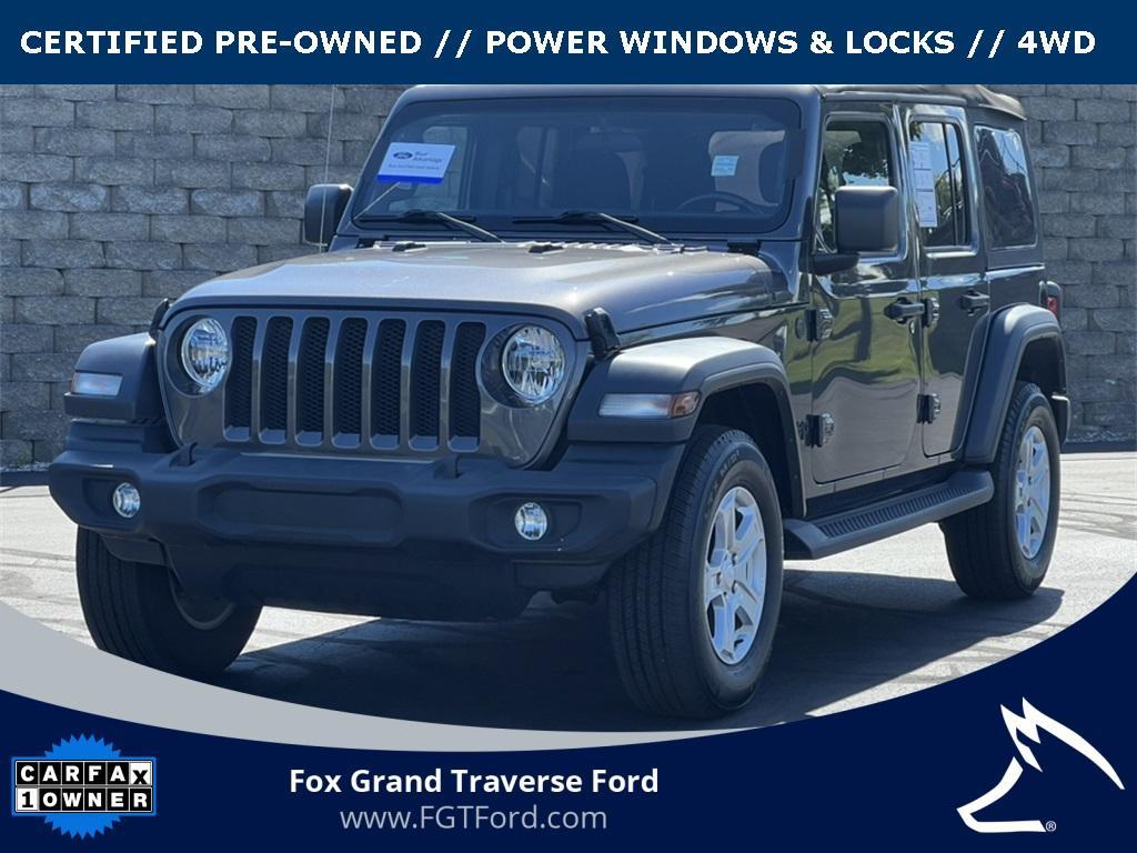 used 2022 Jeep Wrangler Unlimited car, priced at $30,000