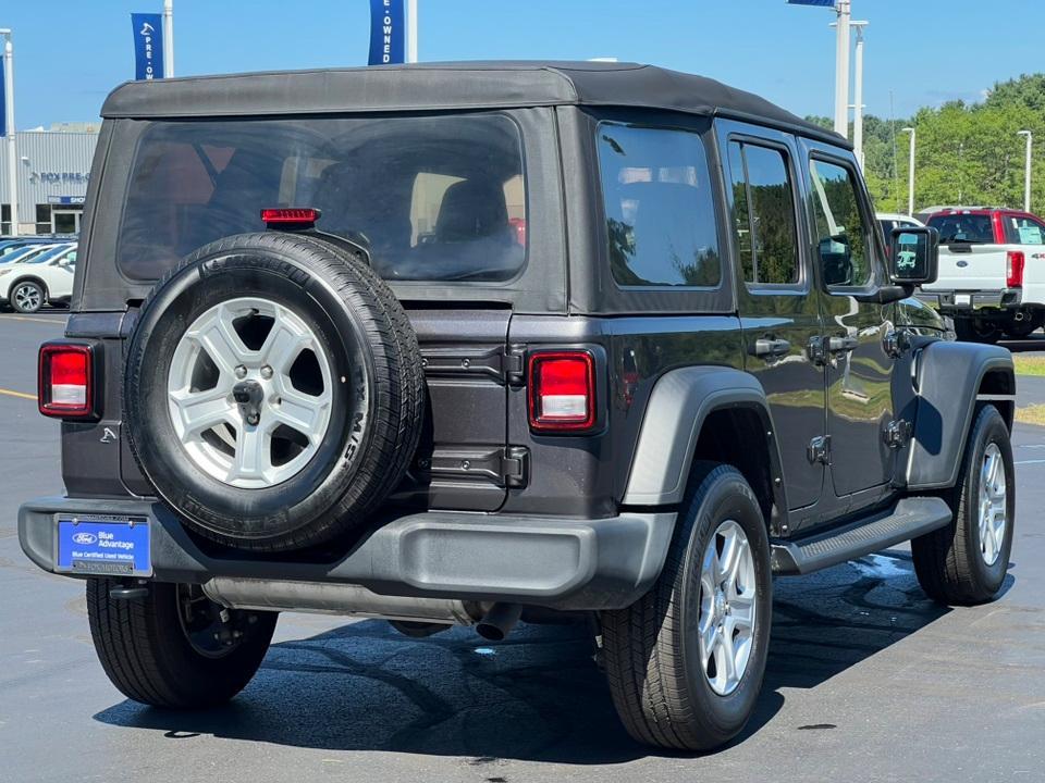 used 2022 Jeep Wrangler Unlimited car, priced at $29,175