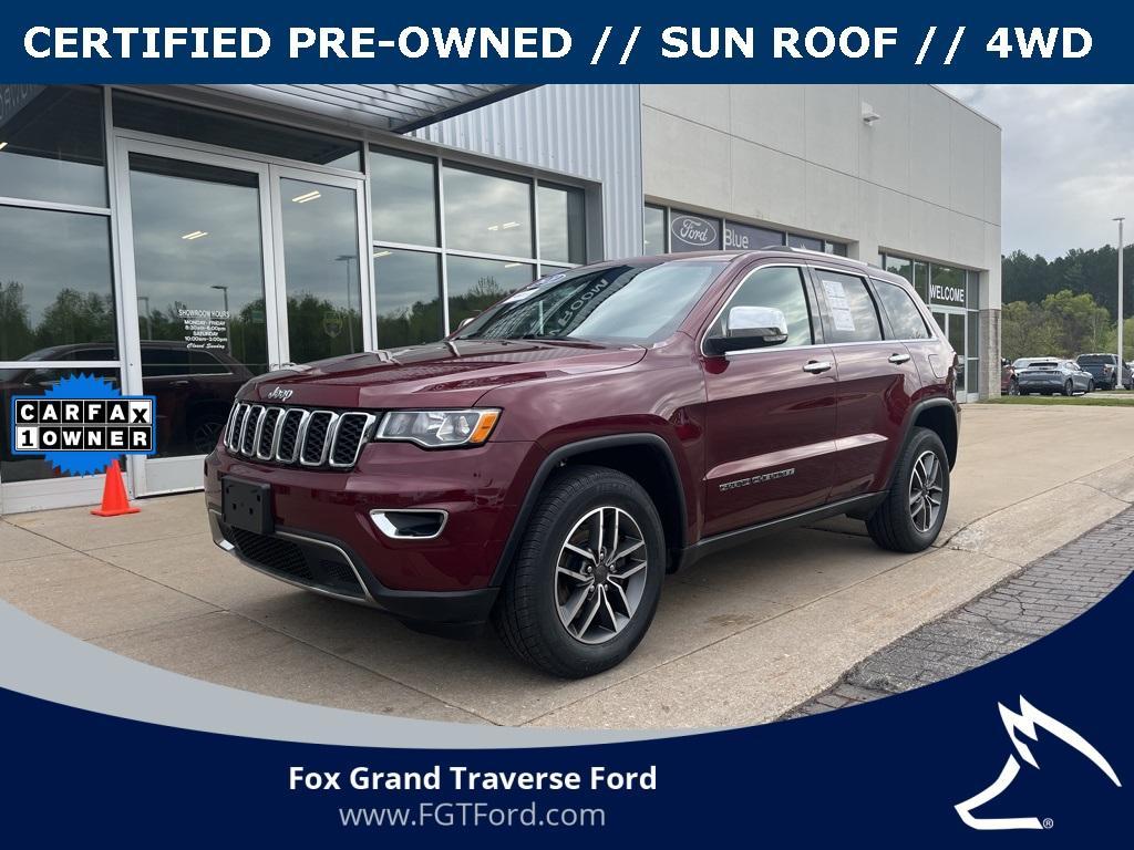 used 2021 Jeep Grand Cherokee car, priced at $27,487