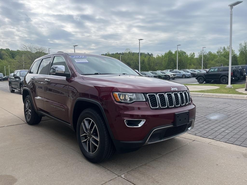 used 2021 Jeep Grand Cherokee car, priced at $27,487