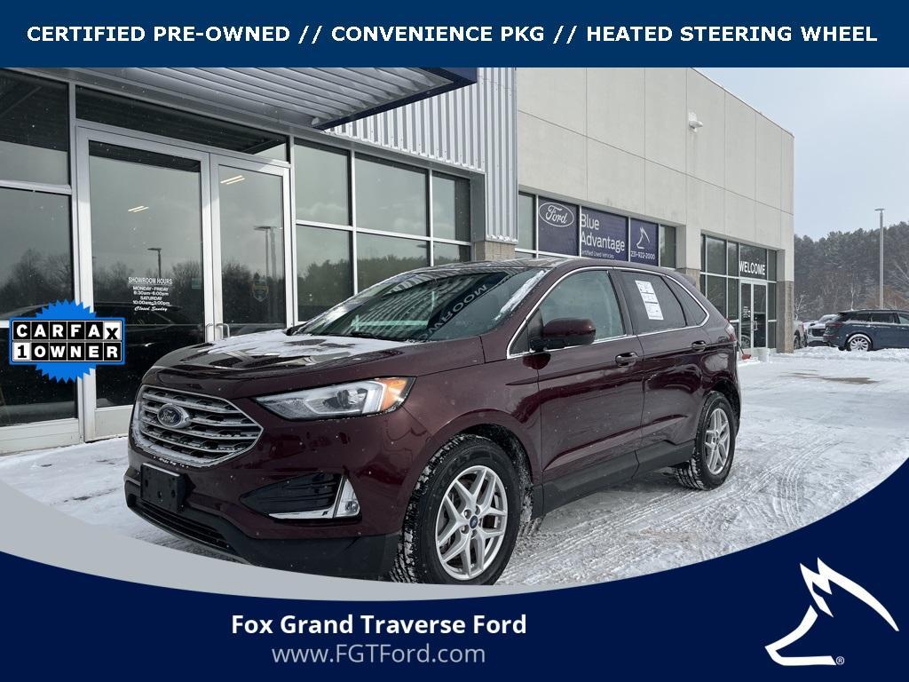 used 2021 Ford Edge car, priced at $21,989