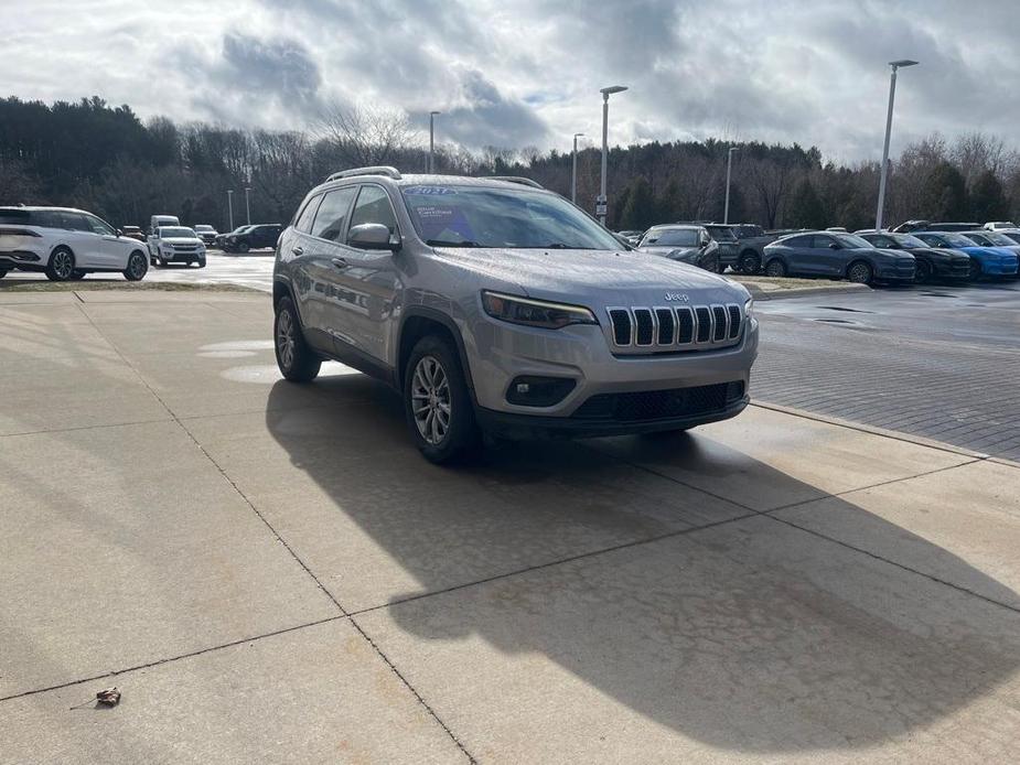 used 2021 Jeep Cherokee car, priced at $20,486