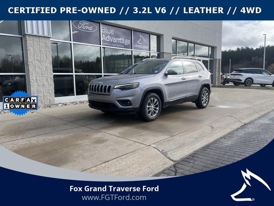 used 2021 Jeep Cherokee car, priced at $20,929