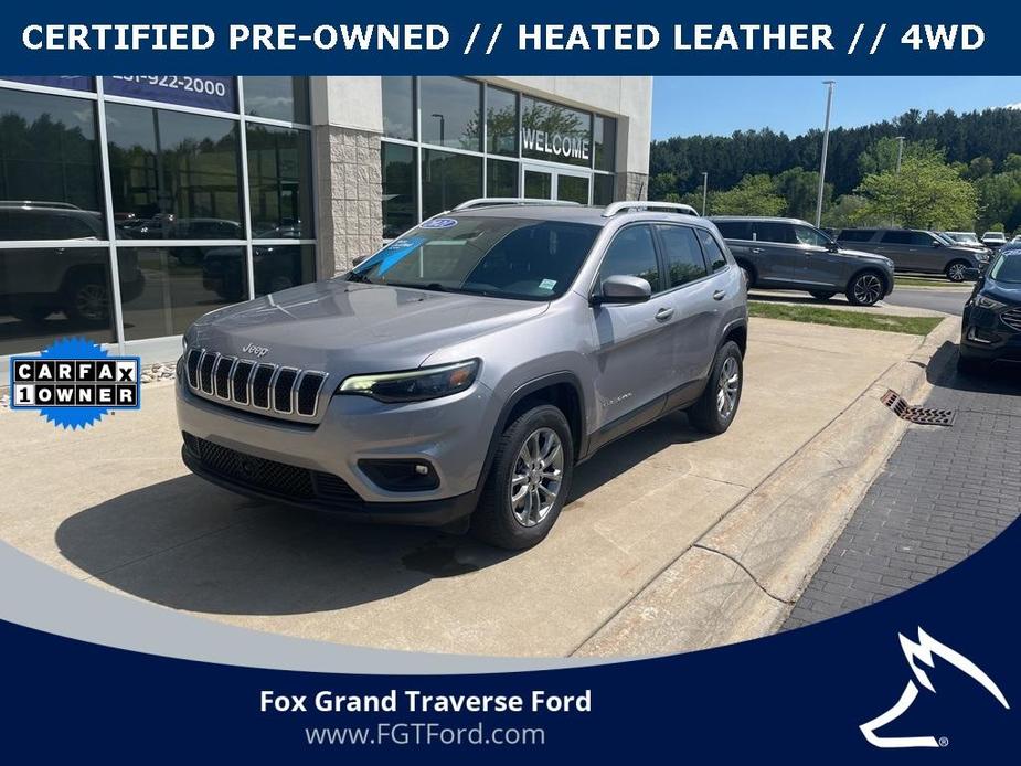 used 2021 Jeep Cherokee car, priced at $19,749