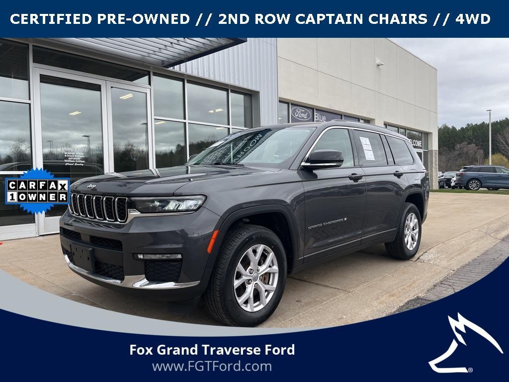 used 2021 Jeep Grand Cherokee L car, priced at $31,996