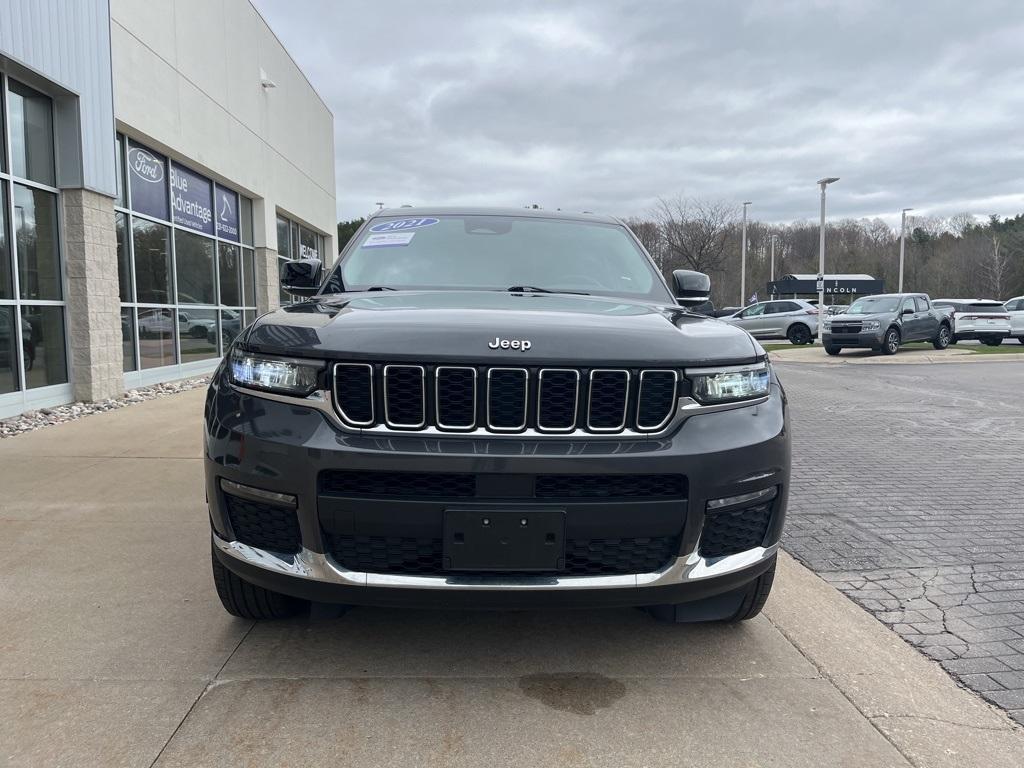 used 2021 Jeep Grand Cherokee L car, priced at $31,996