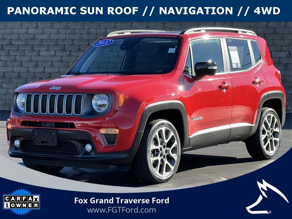 used 2022 Jeep Renegade car, priced at $20,566