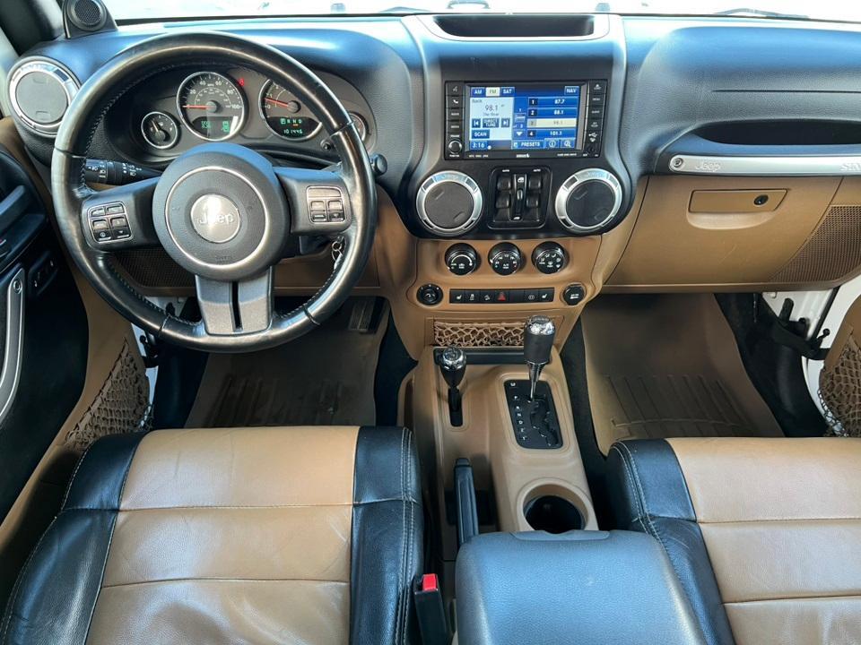 used 2011 Jeep Wrangler Unlimited car, priced at $14,500