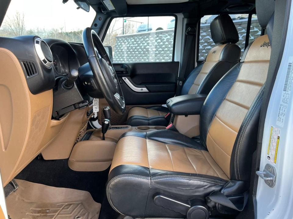 used 2011 Jeep Wrangler Unlimited car, priced at $14,500