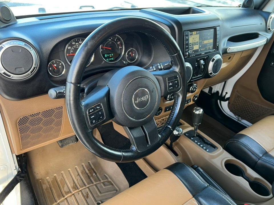 used 2011 Jeep Wrangler Unlimited car, priced at $14,500