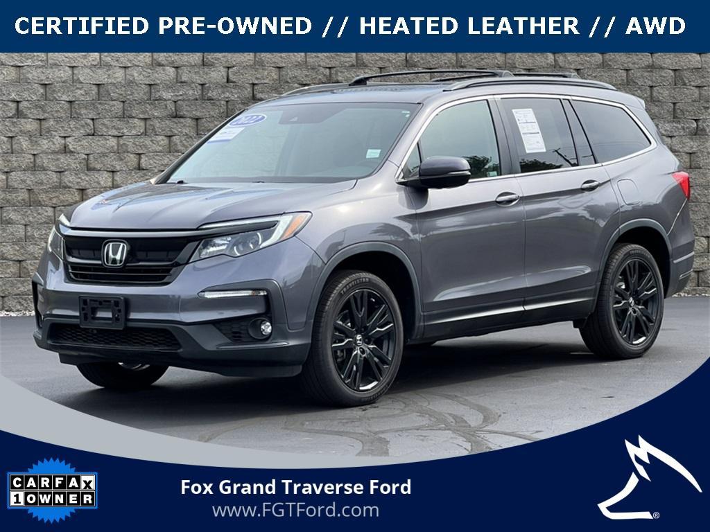used 2022 Honda Pilot car, priced at $30,908
