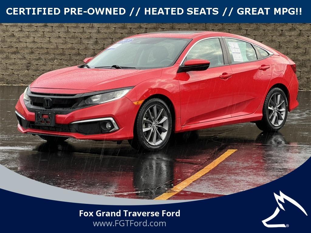 used 2019 Honda Civic car, priced at $18,571