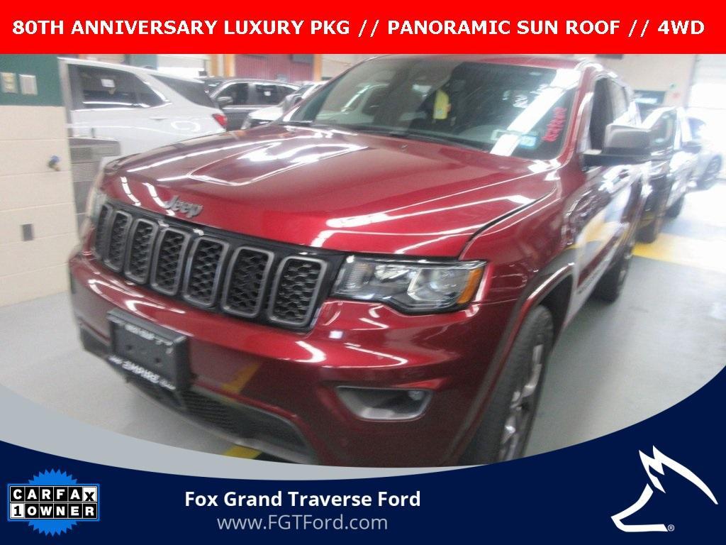 used 2021 Jeep Grand Cherokee car, priced at $29,696