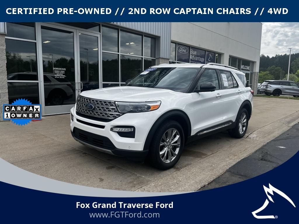 used 2022 Ford Explorer car, priced at $36,500