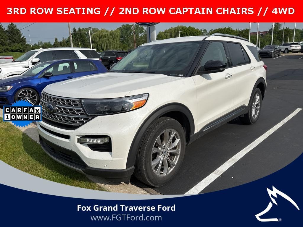 used 2022 Ford Explorer car, priced at $36,500