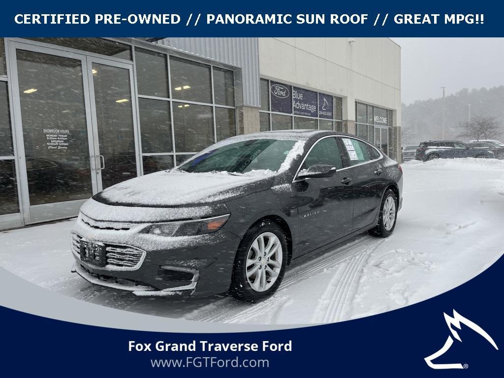 used 2018 Chevrolet Malibu car, priced at $13,491