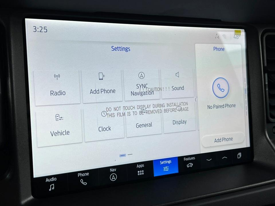 new 2025 Ford Bronco car, priced at $62,271