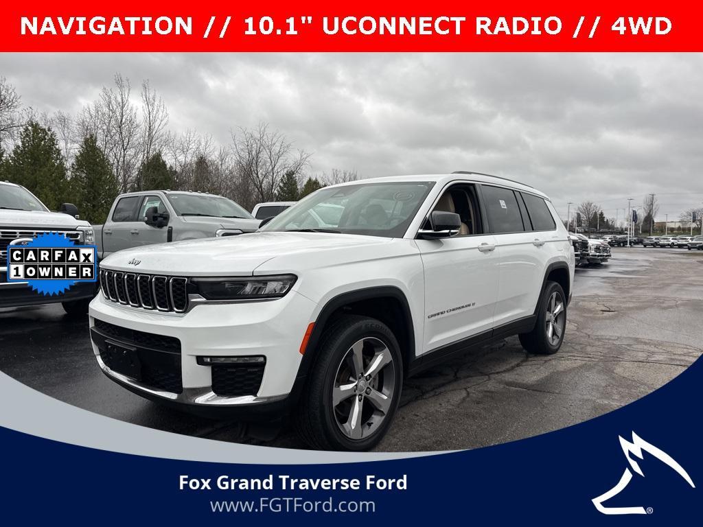 used 2021 Jeep Grand Cherokee L car, priced at $32,549