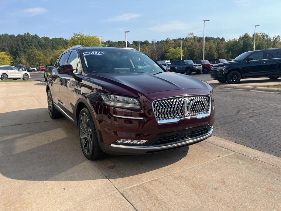 used 2021 Lincoln Nautilus car, priced at $26,792