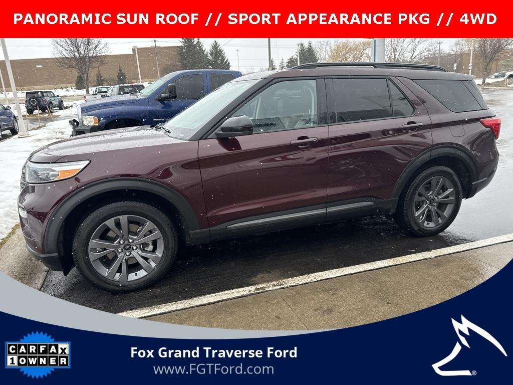 used 2022 Ford Explorer car, priced at $31,537