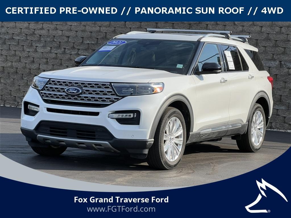 used 2021 Ford Explorer car, priced at $30,500