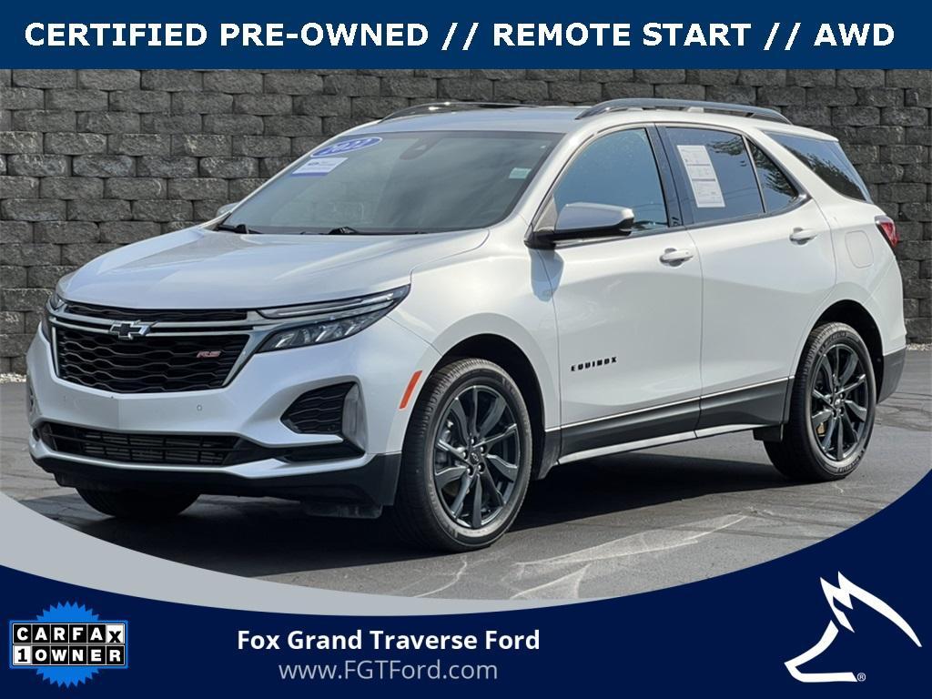used 2022 Chevrolet Equinox car, priced at $23,607