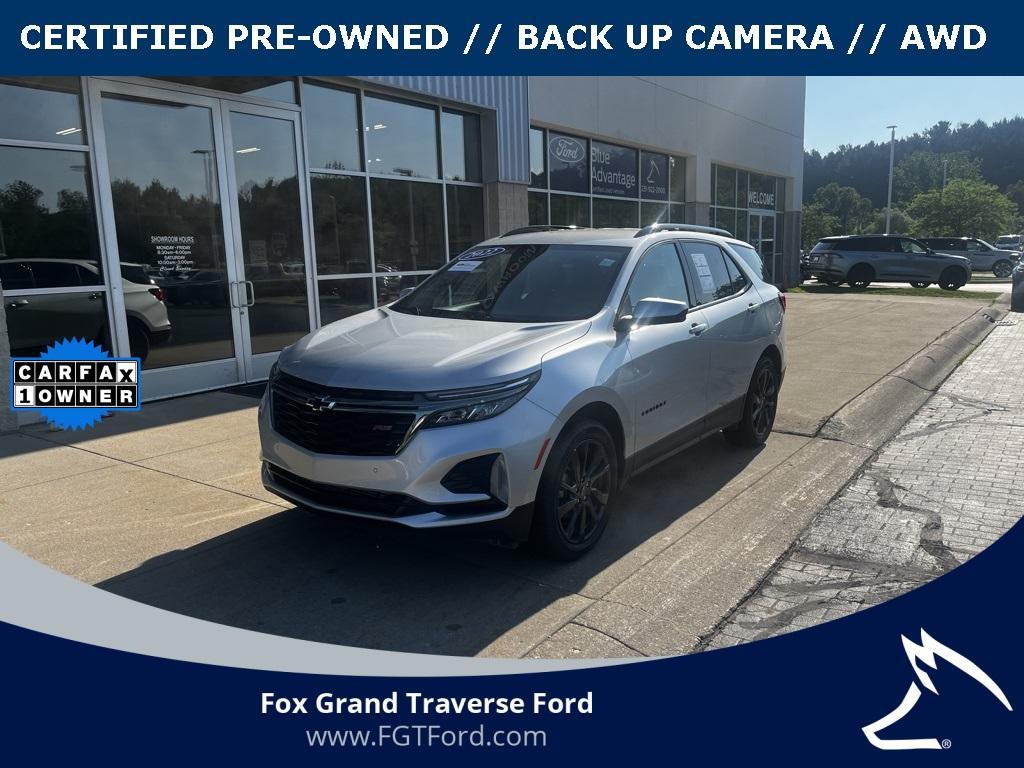 used 2022 Chevrolet Equinox car, priced at $23,607