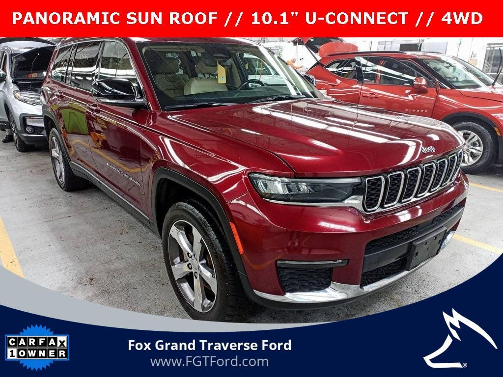 used 2021 Jeep Grand Cherokee L car, priced at $32,858