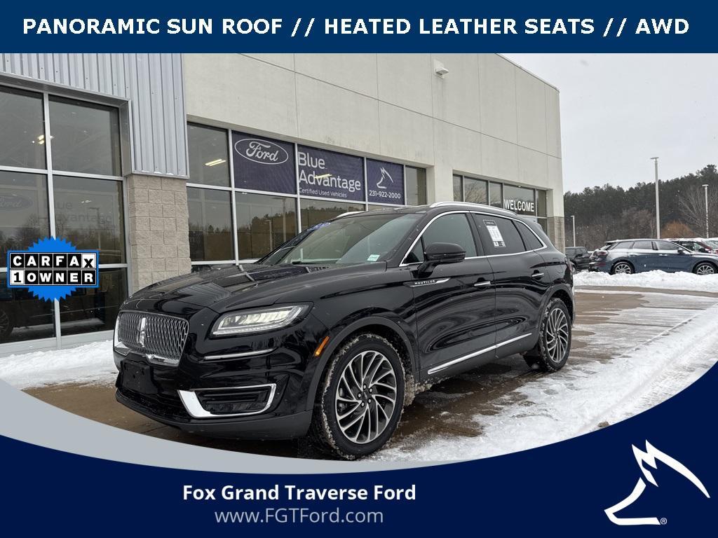 used 2020 Lincoln Nautilus car, priced at $24,997