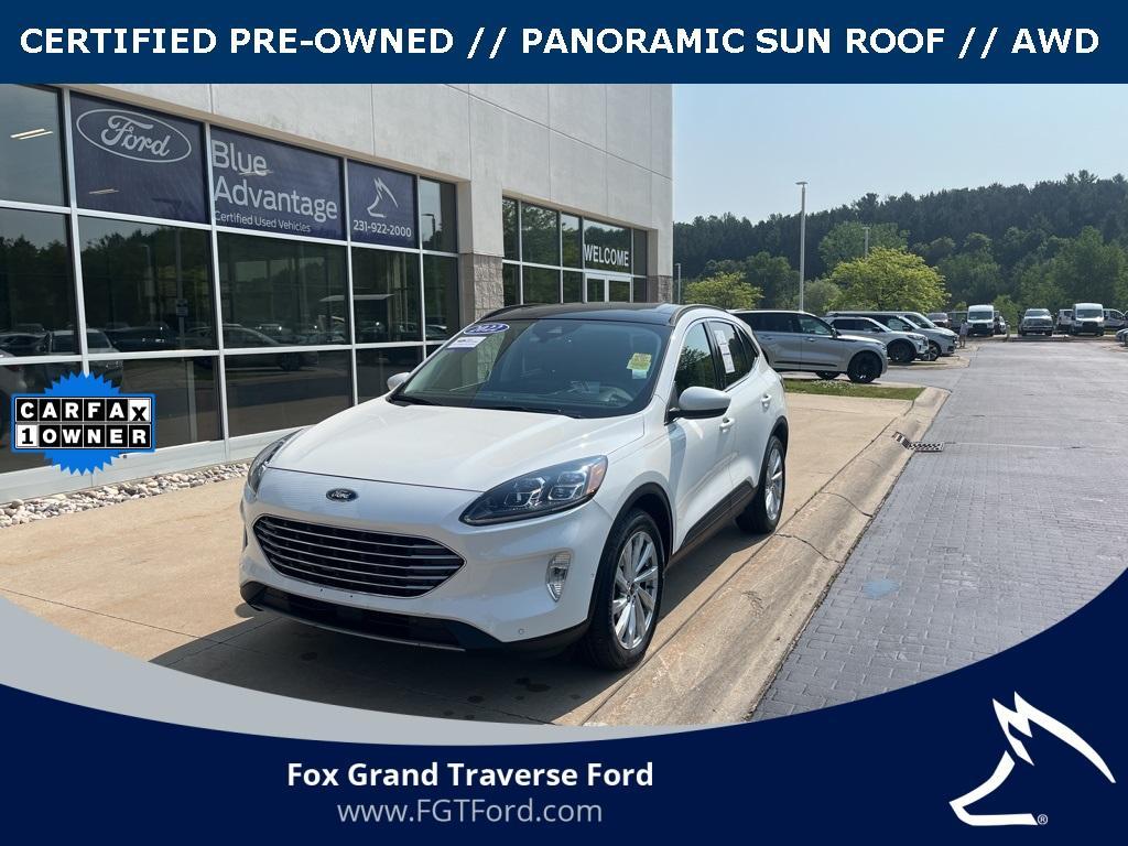 used 2022 Ford Escape car, priced at $27,421
