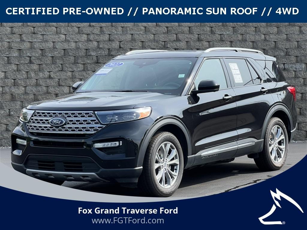 used 2022 Ford Explorer car, priced at $31,377