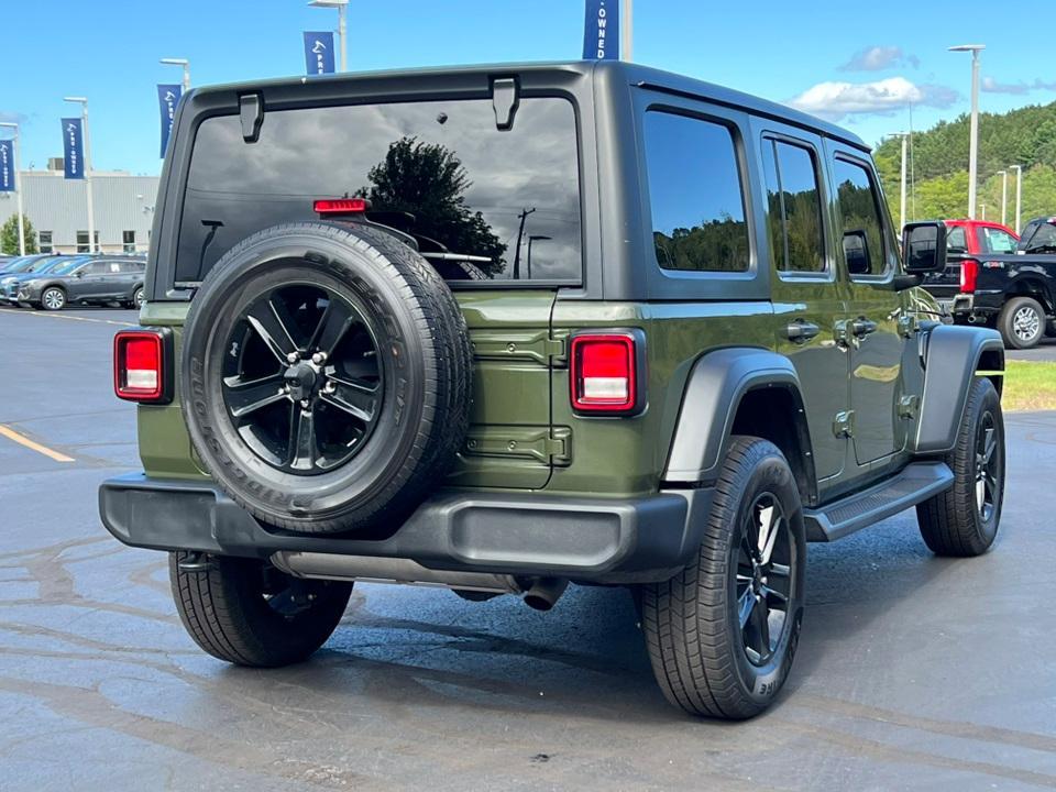 used 2022 Jeep Wrangler Unlimited car, priced at $29,500