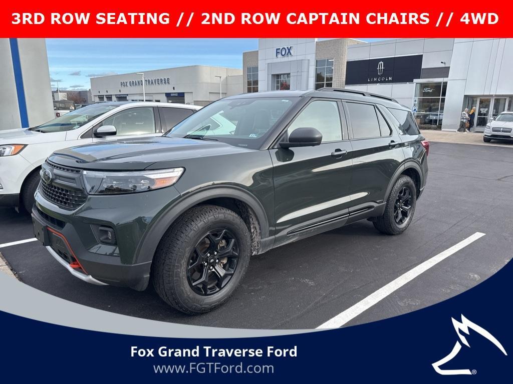 used 2022 Ford Explorer car, priced at $32,100