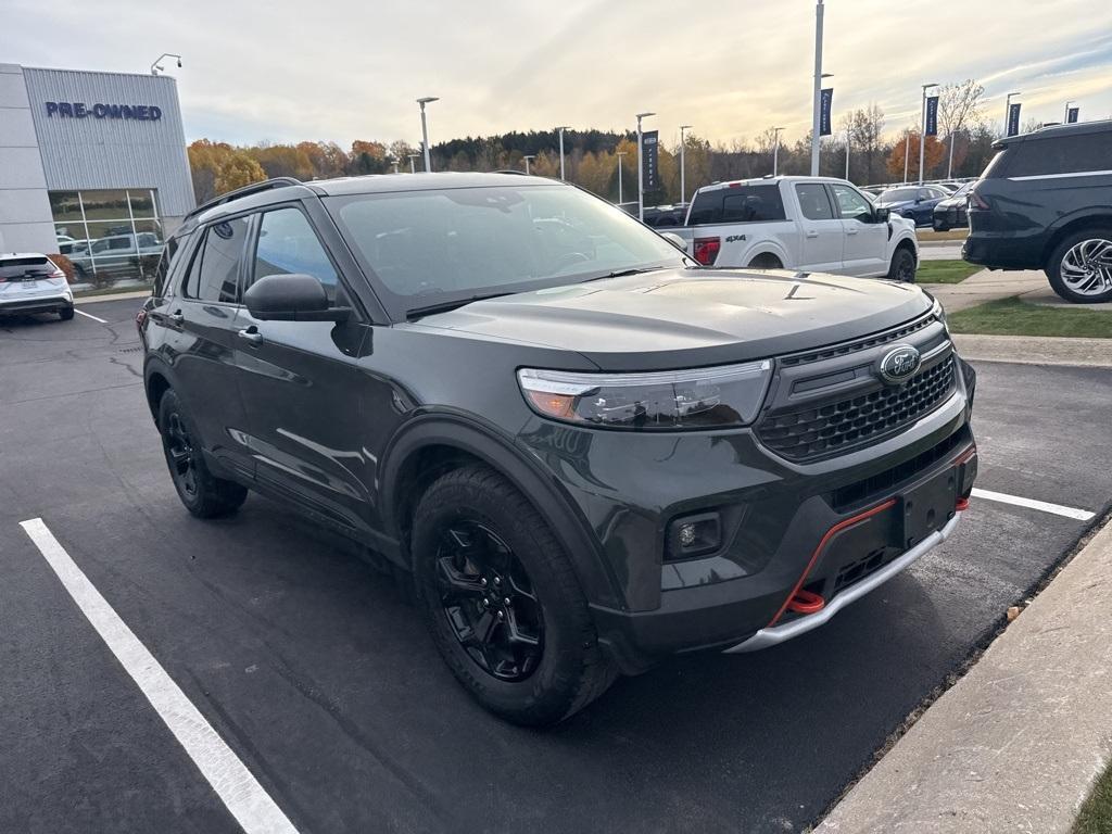 used 2022 Ford Explorer car, priced at $32,100