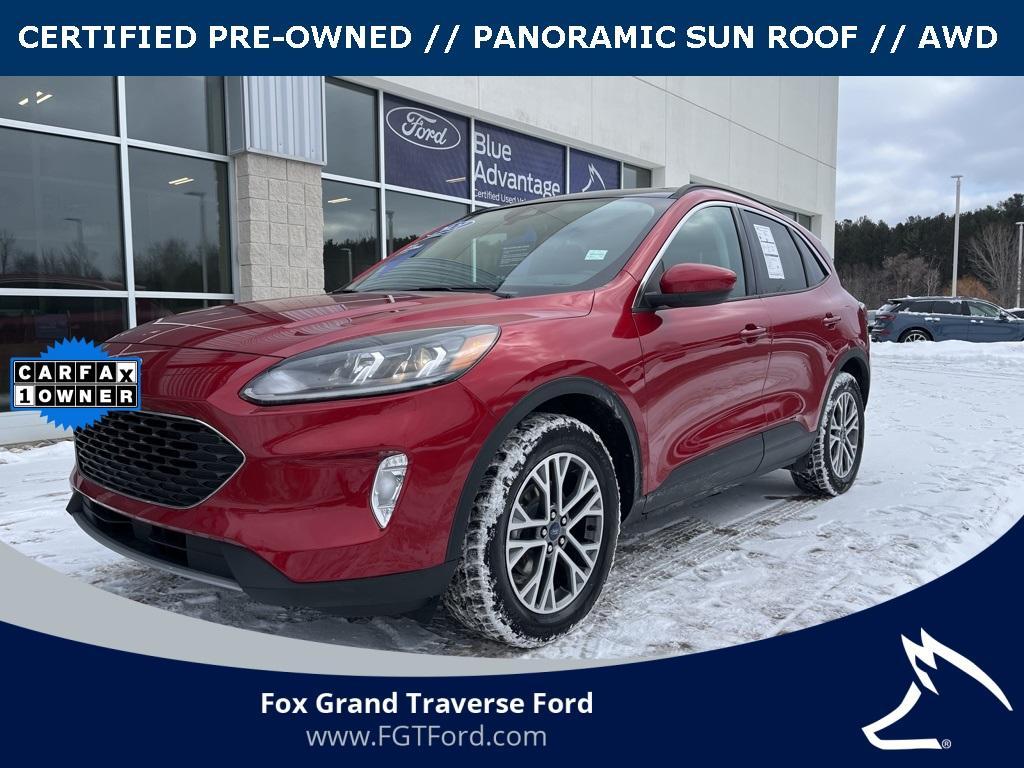 used 2021 Ford Escape car, priced at $19,553