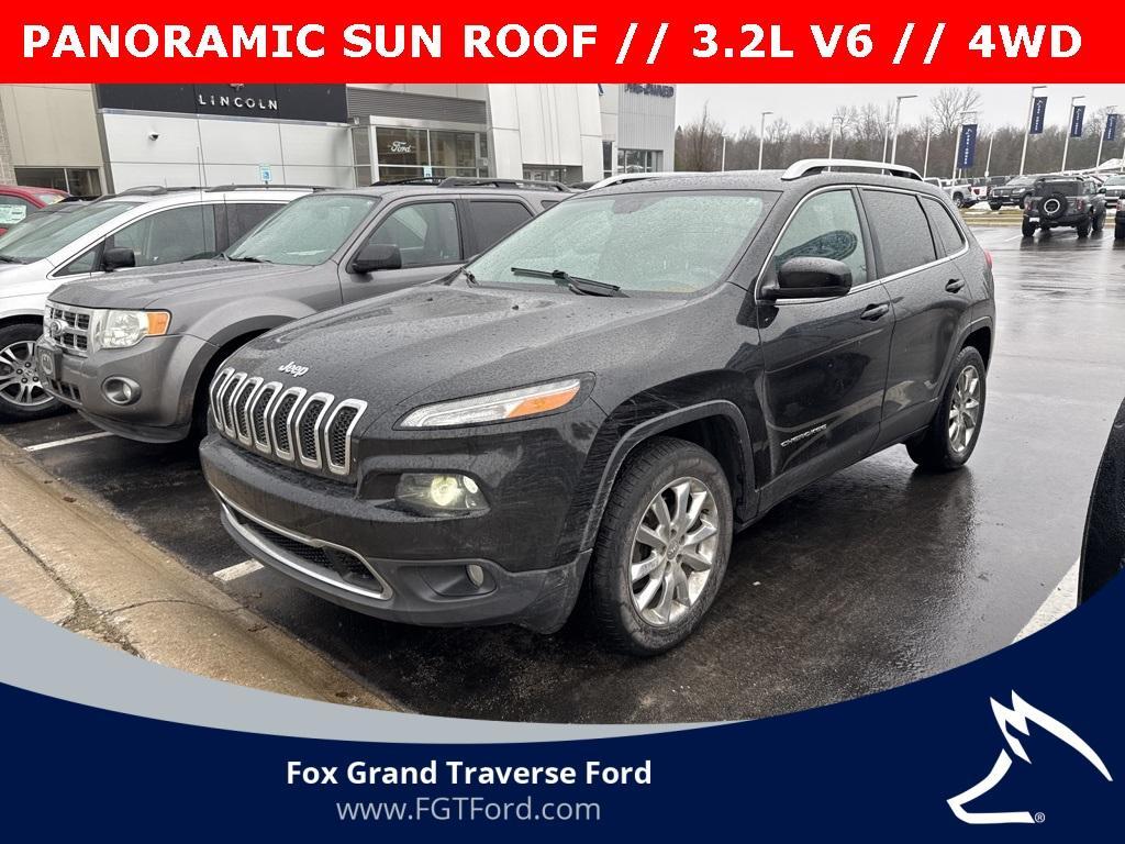 used 2016 Jeep Cherokee car, priced at $12,900