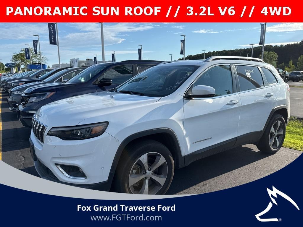 used 2021 Jeep Cherokee car, priced at $22,277