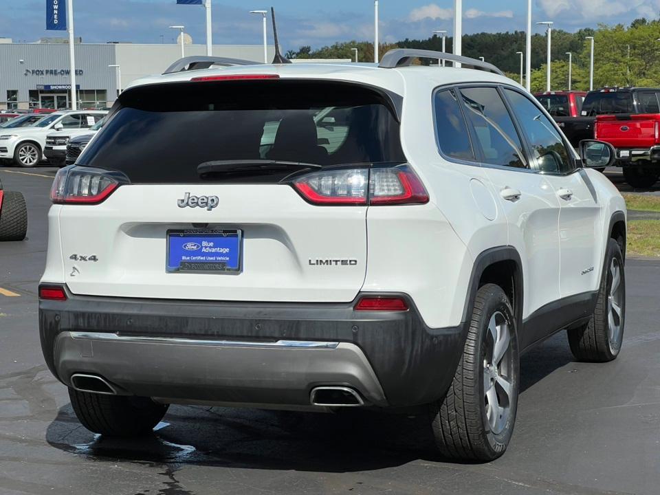 used 2021 Jeep Cherokee car, priced at $23,500