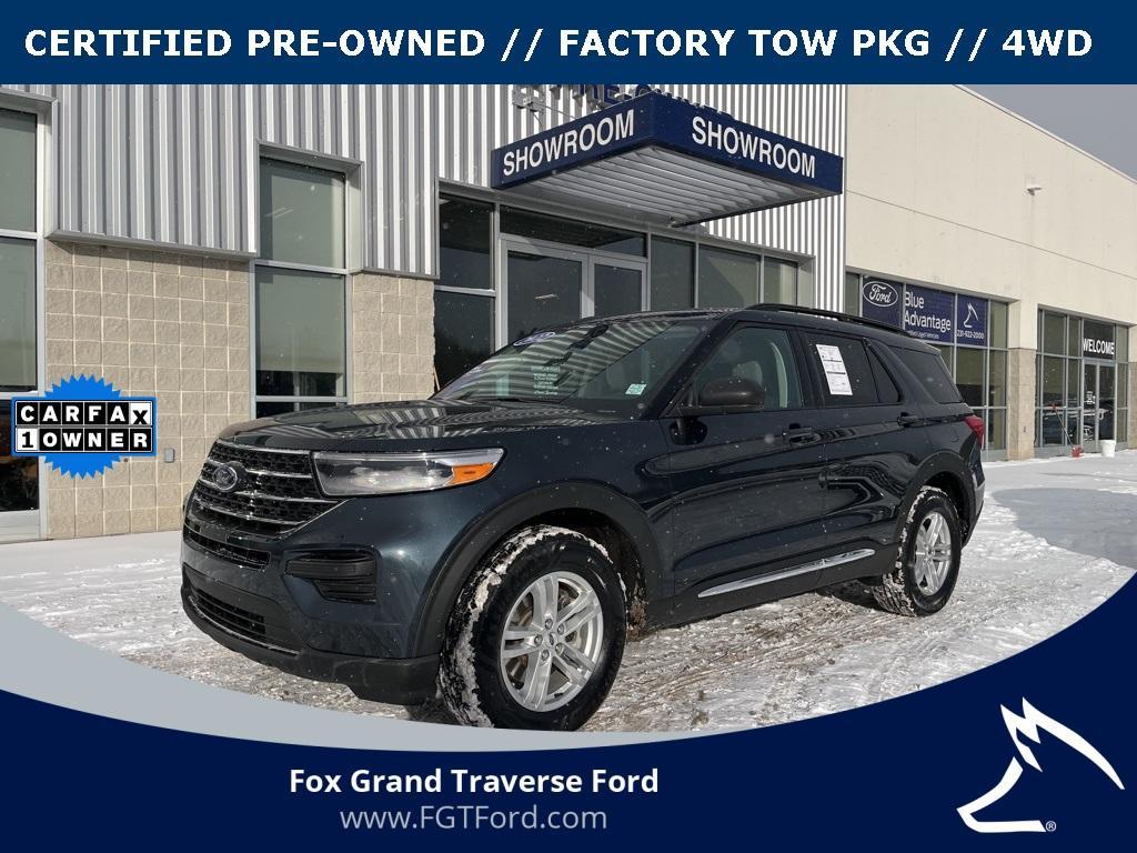 used 2022 Ford Explorer car, priced at $32,002