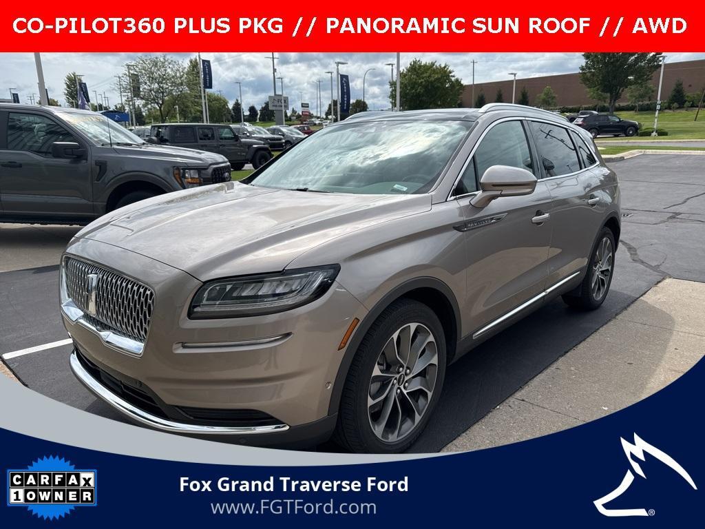 used 2021 Lincoln Nautilus car, priced at $31,194