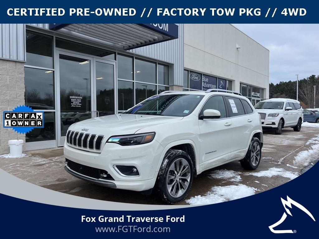 used 2019 Jeep Cherokee car, priced at $22,374