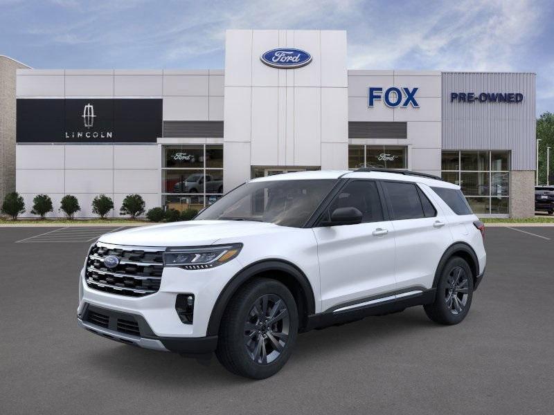 new 2025 Ford Explorer car, priced at $47,684