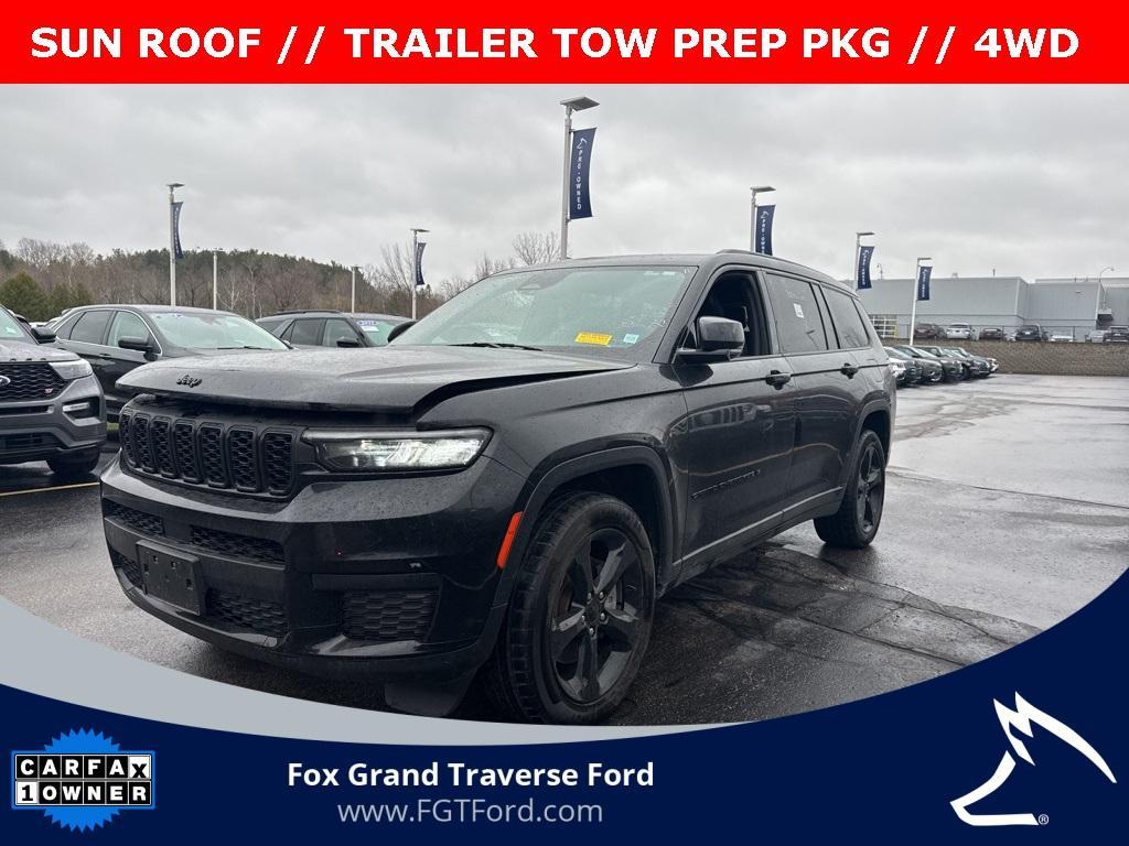 used 2021 Jeep Grand Cherokee L car, priced at $30,803