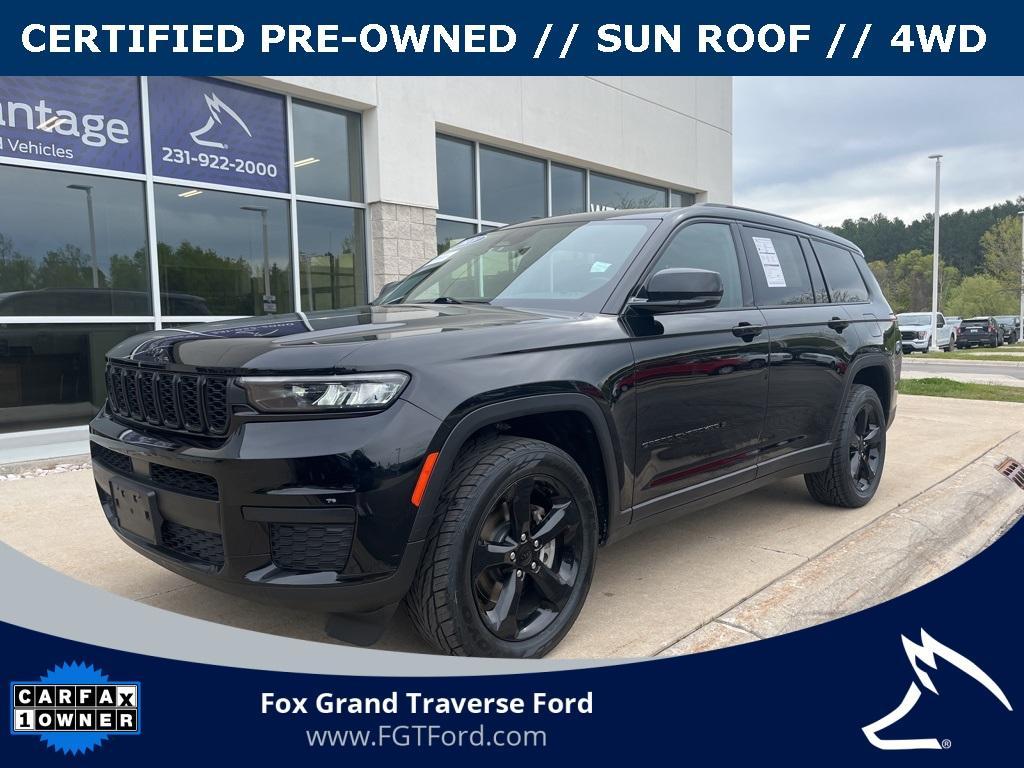 used 2021 Jeep Grand Cherokee L car, priced at $28,877