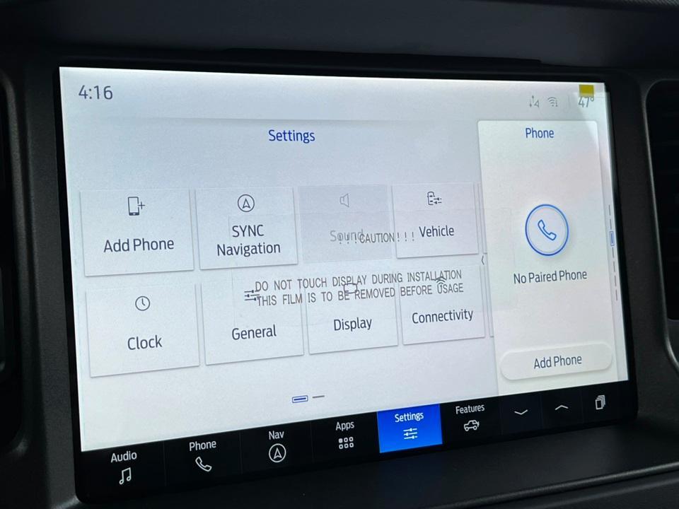 new 2025 Ford Bronco car, priced at $47,366