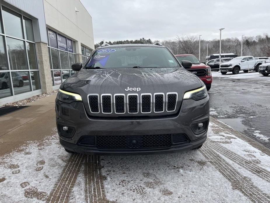 used 2021 Jeep Cherokee car, priced at $22,717