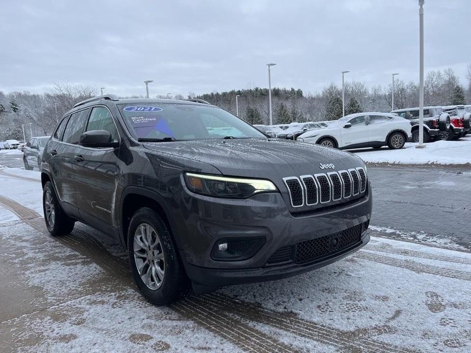 used 2021 Jeep Cherokee car, priced at $22,717